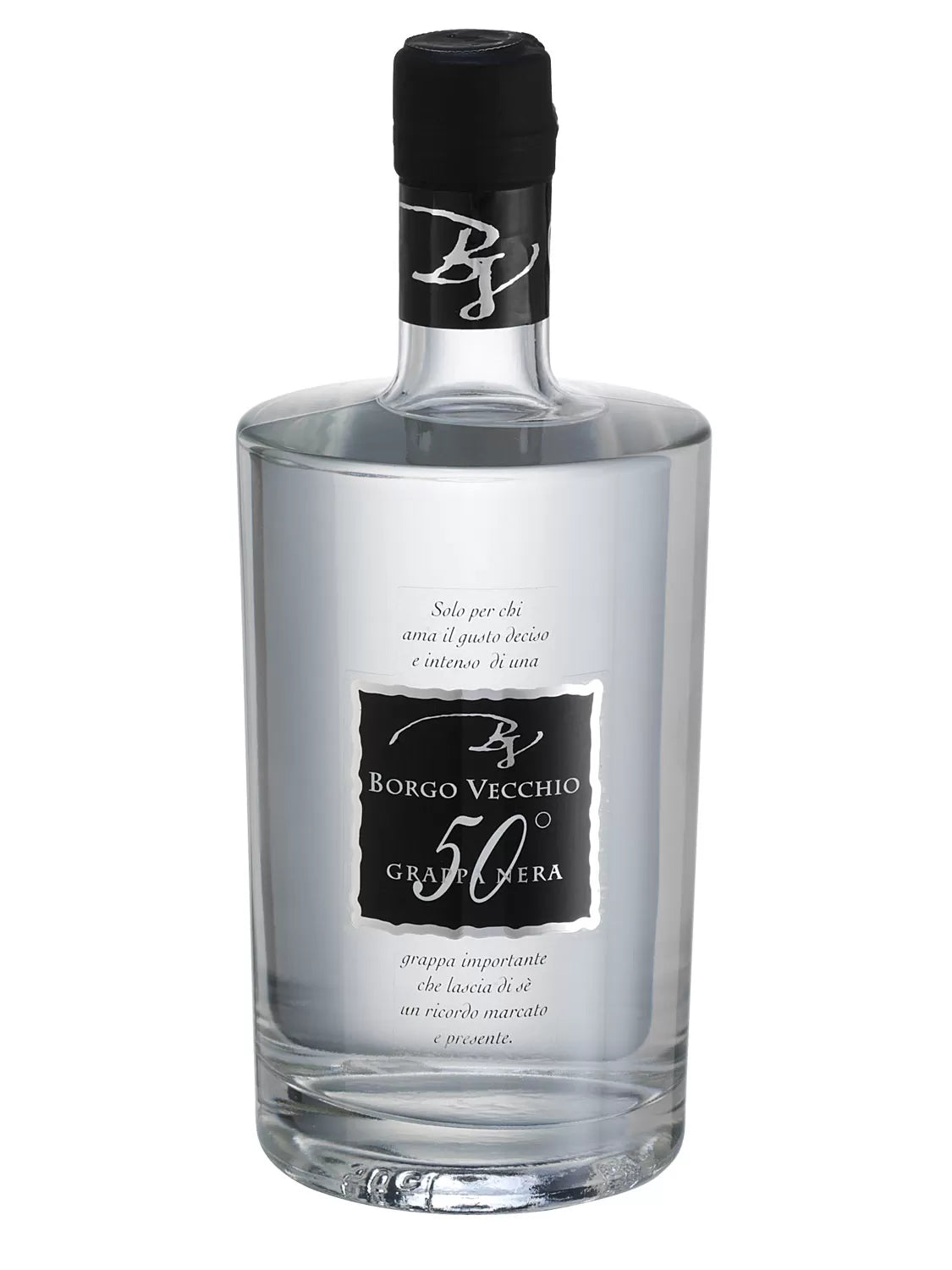 Grappa 50° Nera - Borgo Vecchio