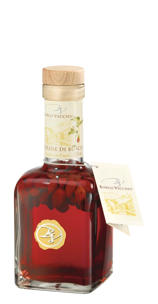 Liquore con Fragoline di Bosco - Borgo Vecchio