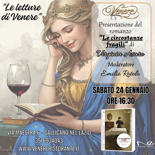 eventi editoriali al ristorante fuori Roma