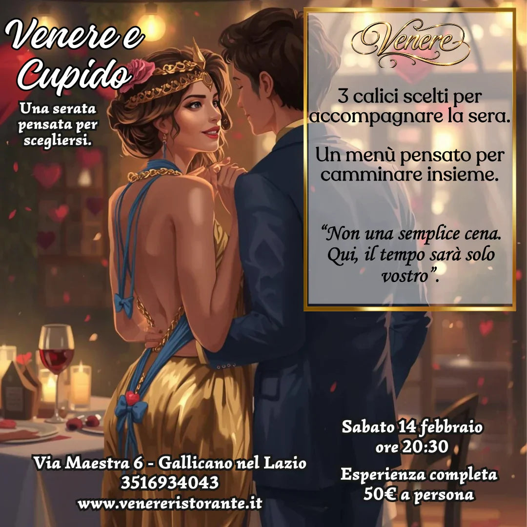 san valentino al ristorante fuori Roma