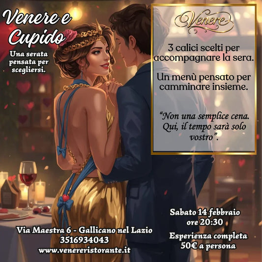 san valentino al ristorante fuori Roma