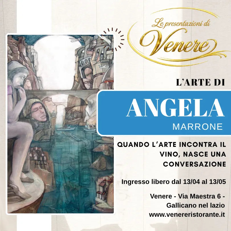L'arte di Angela Marrone incontra Venere dal 13/04 al 13/05