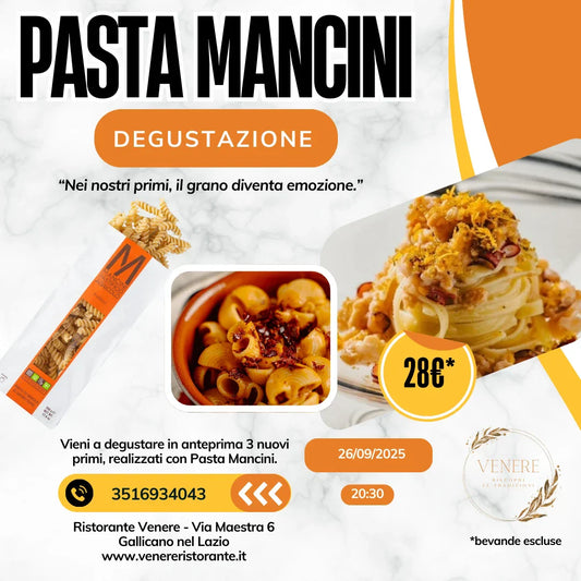 pasta Mancini al ristorante venere