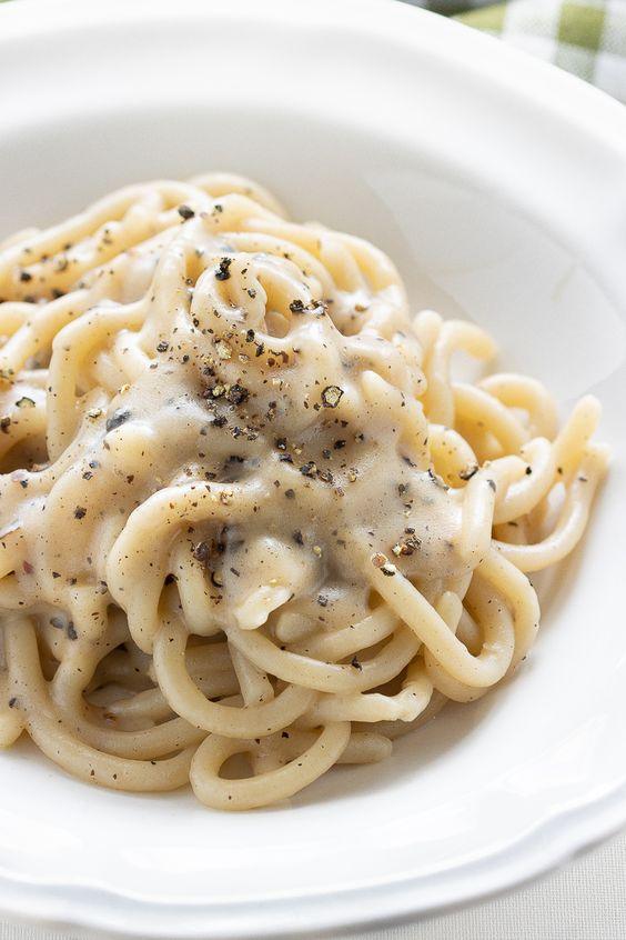 Tonnarelli cacio e pepe - ristorantevenere