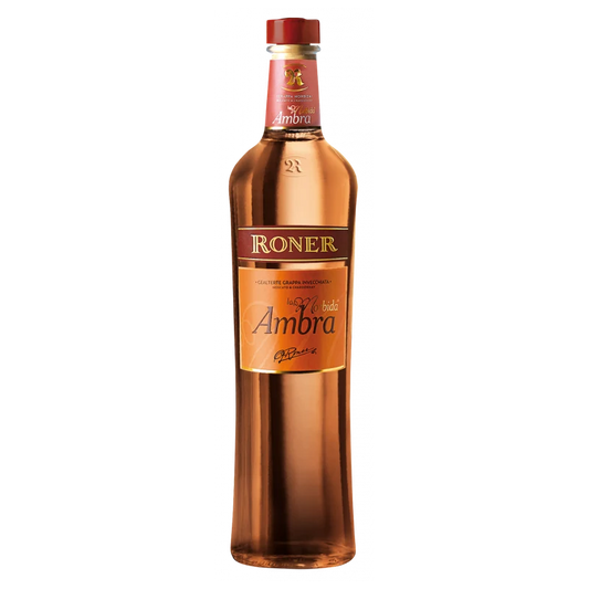 Grappa Ambra La Morbida Moscato & Chardonnay - Roner