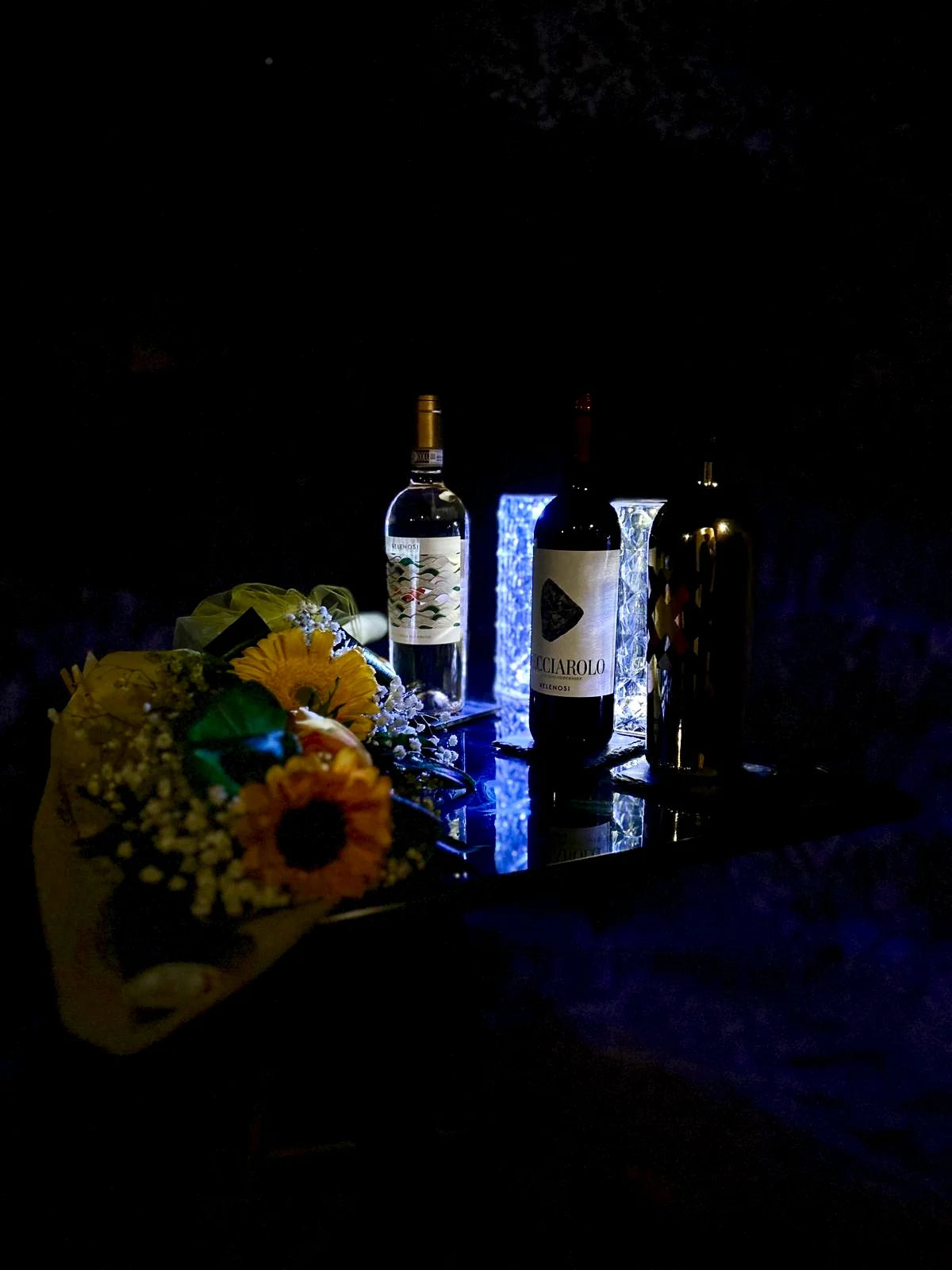 Degustazione vini in grotta