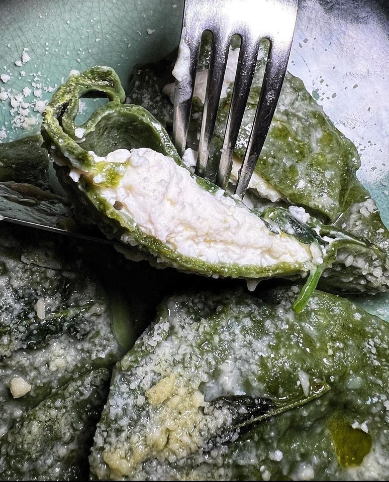 Ravioli della Nonna con Ripieno di Ricotta e Robiola - ristorantevenere